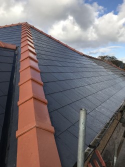 New slate roof Cardiff roath 