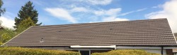 New roof sandtoft dark grey plain tile