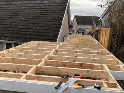 New flat roof 